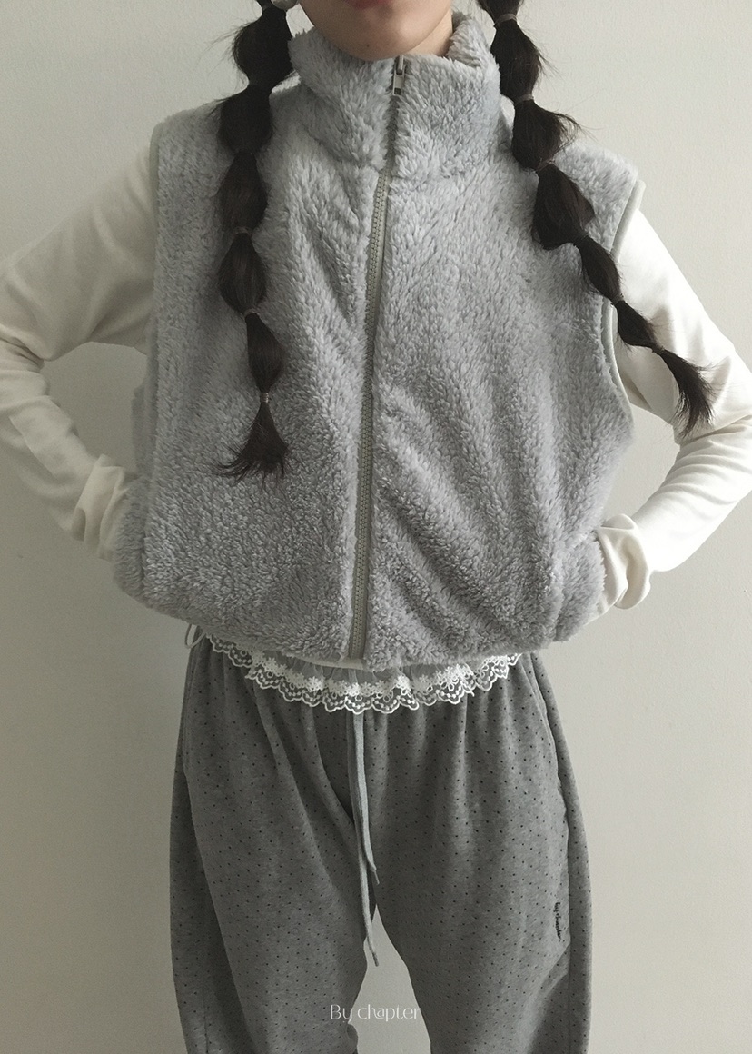 BY CHAPTER東大門㊣實拍女裝新品熱賣人氣推薦時尚25秋冬馬甲BY Chapter馬甲