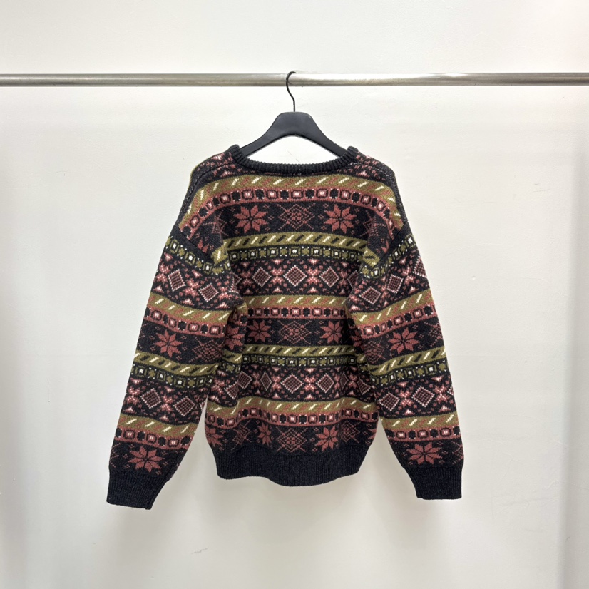 RIVER東大門㊣實拍女裝新款25秋冬休閑推薦職業熱賣毛衣復古WATER/RIVER毛衣