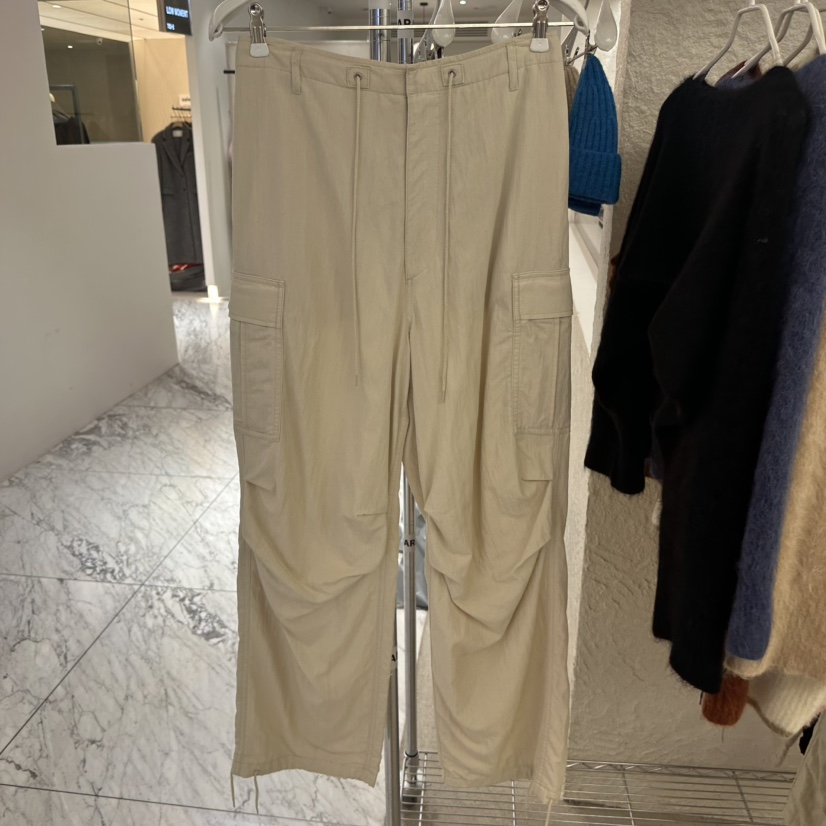 MARAN-P東大門㊣實拍女士新款職業人氣真品25秋冬休閑褲工裝褲MARAN休閑褲圖色1米色