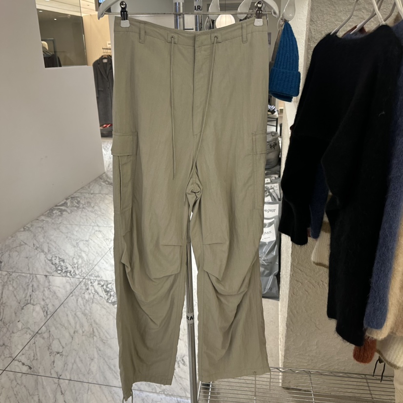 MARAN-P東大門㊣實拍女士新款職業人氣真品25秋冬休閑褲工裝褲MARAN休閑褲圖色4綠色