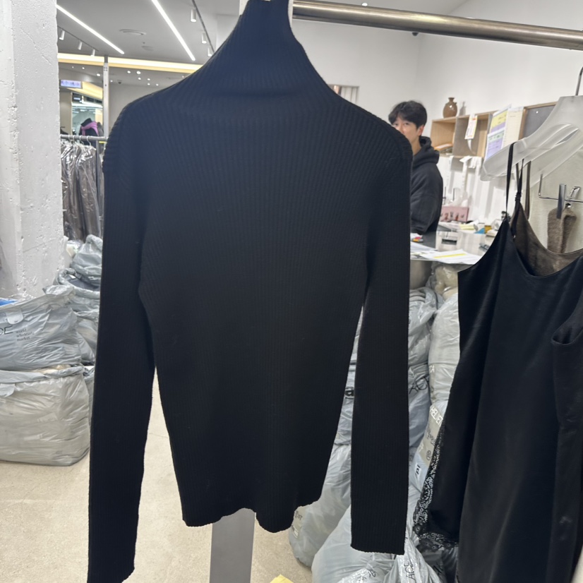 HELVETICA東大門㊣直郵女士新品25秋冬時尚人氣休閑推薦針織衫HELVETICA針織衫圖色5黑色