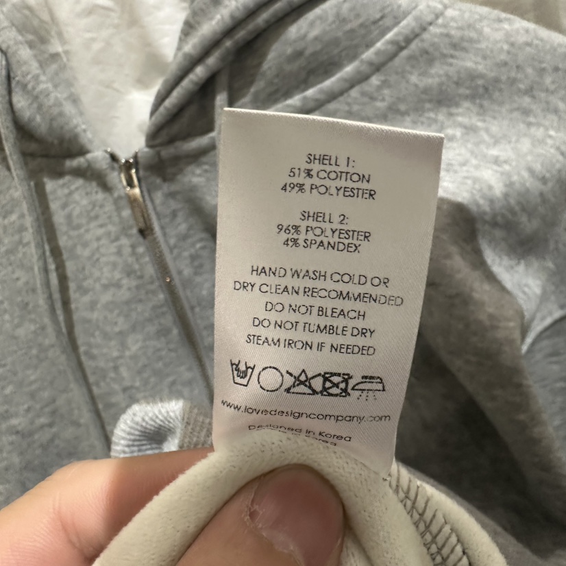 LOVE YOU SO MUCH/MORE THAN YESTERDAY東大門㊣代購女士新品25秋冬夾克拉鏈LYSM/MORE THAN YESTERDAY夾克