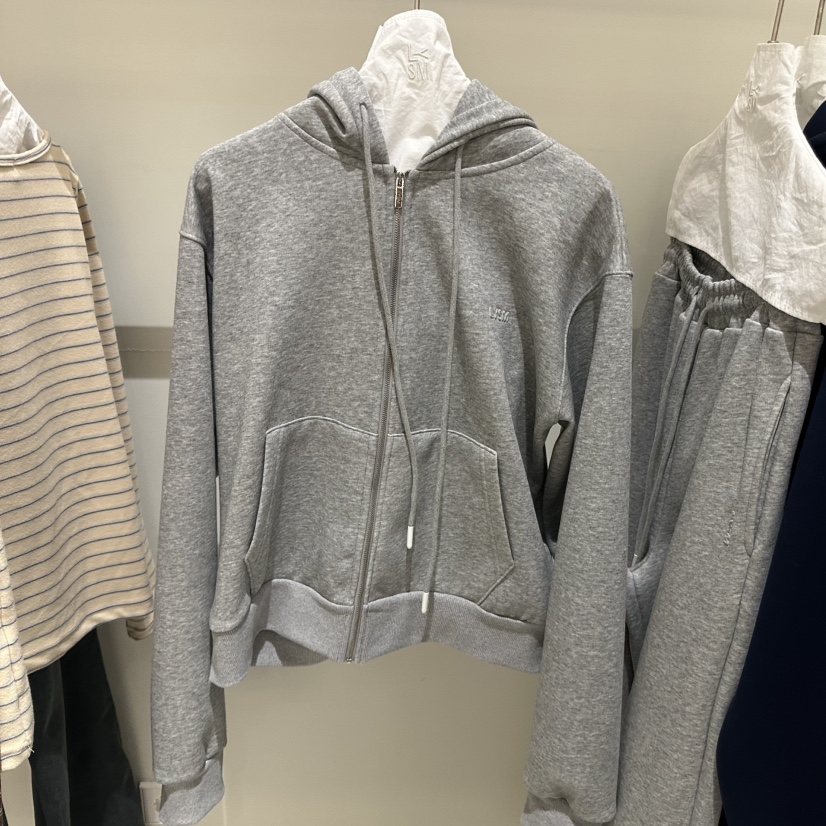 LOVE YOU SO MUCH/MORE THAN YESTERDAY東大門㊣代購女士新品25秋冬夾克拉鏈LYSM/MORE THAN YESTERDAY夾克圖色1