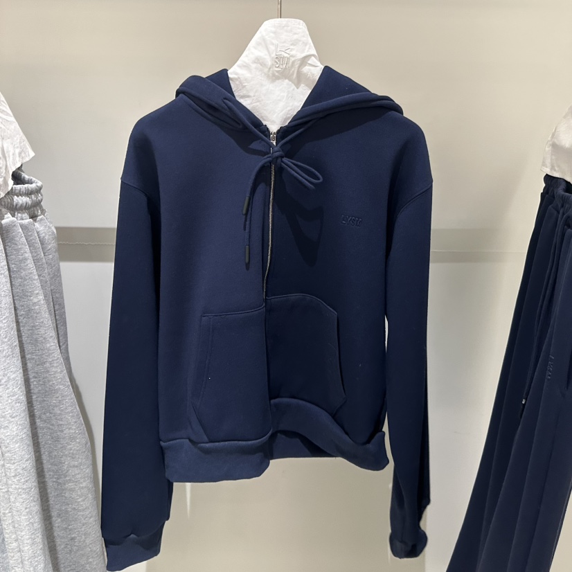 LOVE YOU SO MUCH/MORE THAN YESTERDAY東大門㊣代購女士新品25秋冬夾克拉鏈LYSM/MORE THAN YESTERDAY夾克圖色2