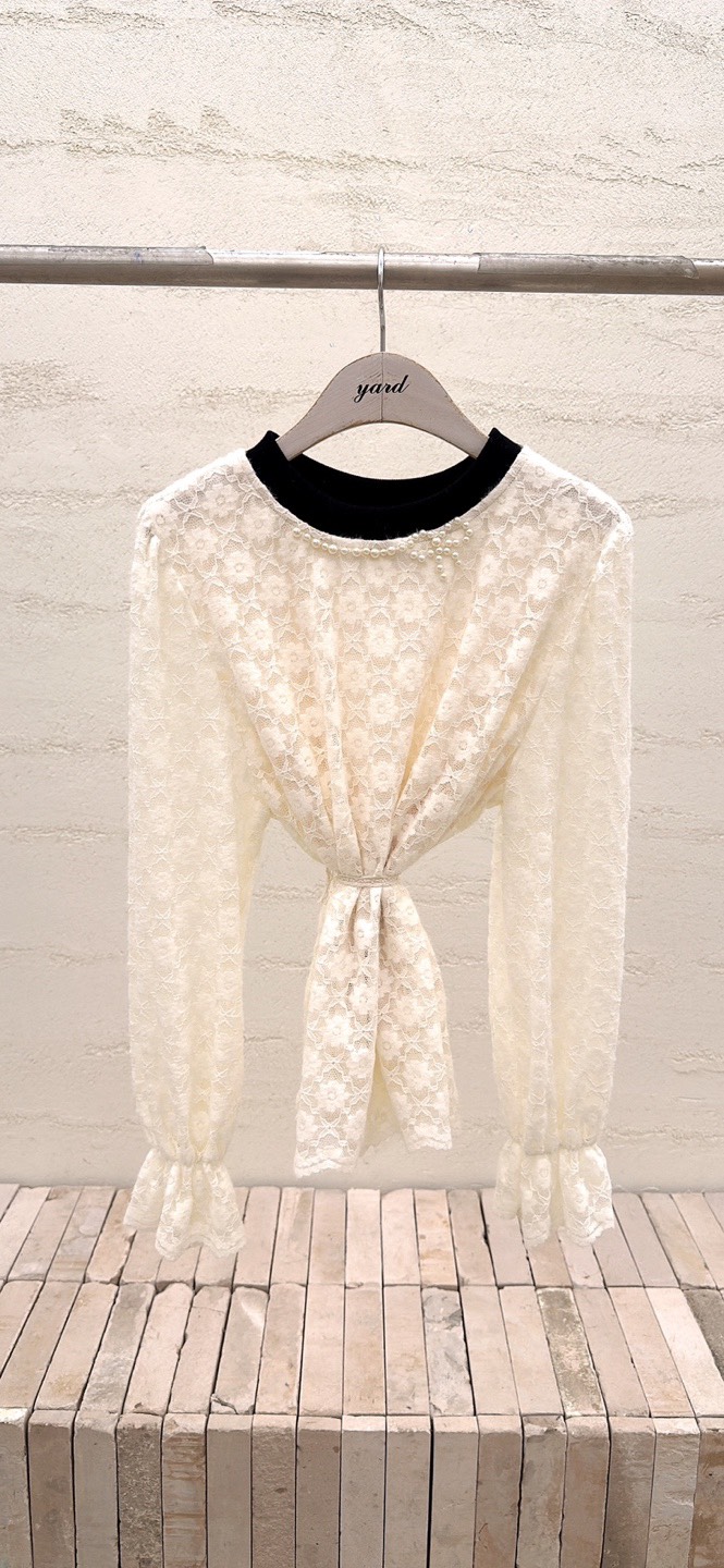 YARD東大門㊣直郵女裝新款休閑熱賣推薦25秋冬人氣襯衫蕾絲衫YARD襯衫/蕾絲衫圖色1