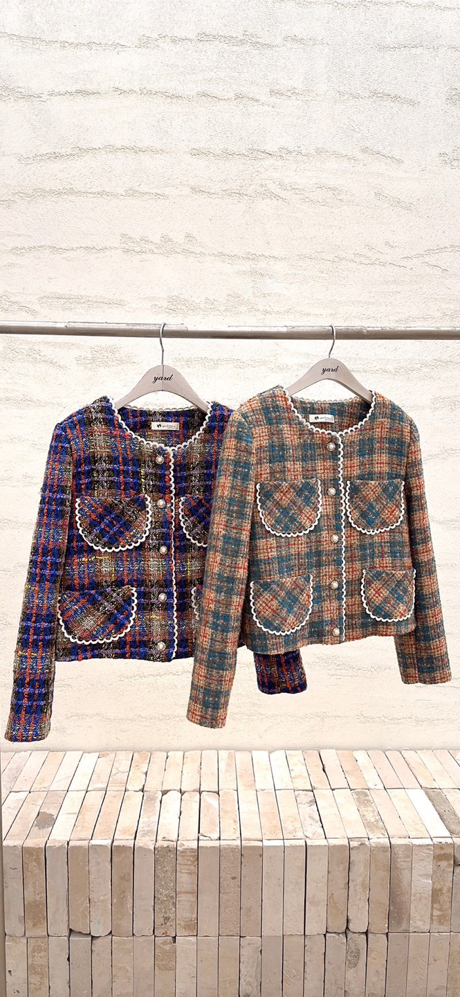 YARD東大門㊣直郵女裝新品熱賣真品25秋冬時尚人氣夾克口袋YARD夾克