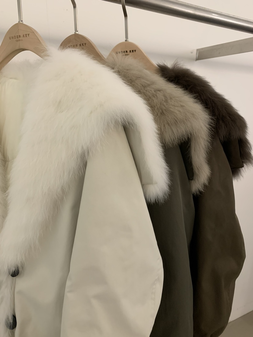 UNDER KEY東大門㊣代購女士新款真品推薦25秋冬短款羽絨服填充UNDER KEY短款羽絨服