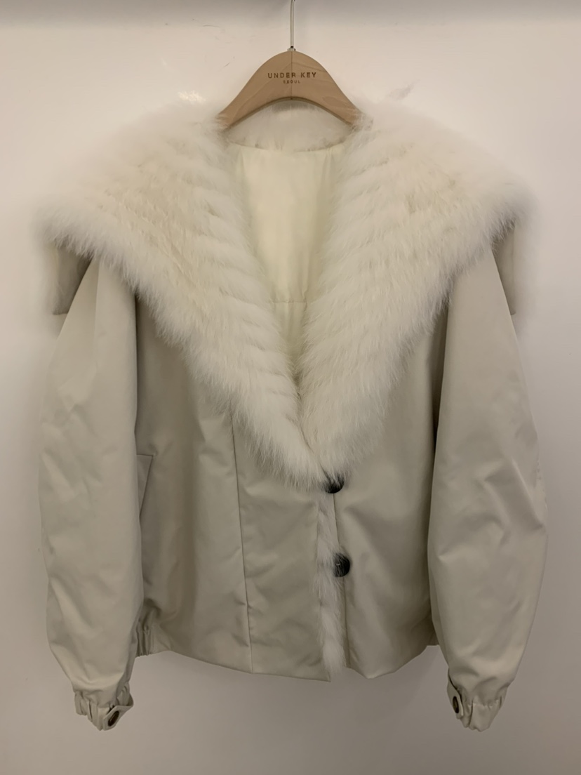 UNDER KEY東大門㊣代購女士新款真品推薦25秋冬短款羽絨服填充UNDER KEY短款羽絨服圖色3