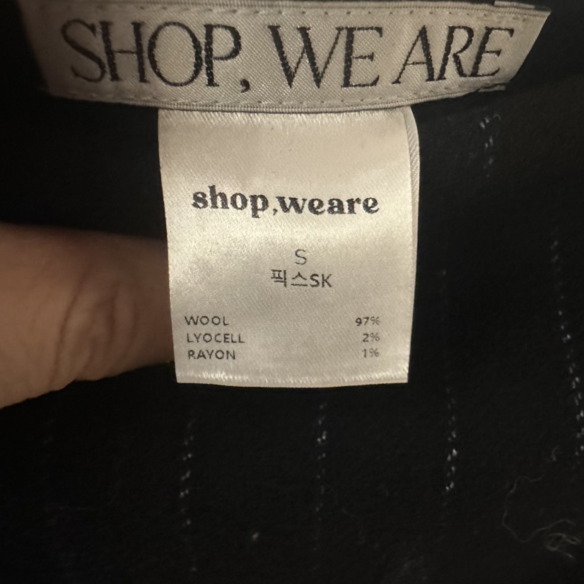 WE ARE/WELOVER東大門㊣直郵女裝新款25秋冬半身裙中短裙SHOP_WE ARE半身裙/中短裙