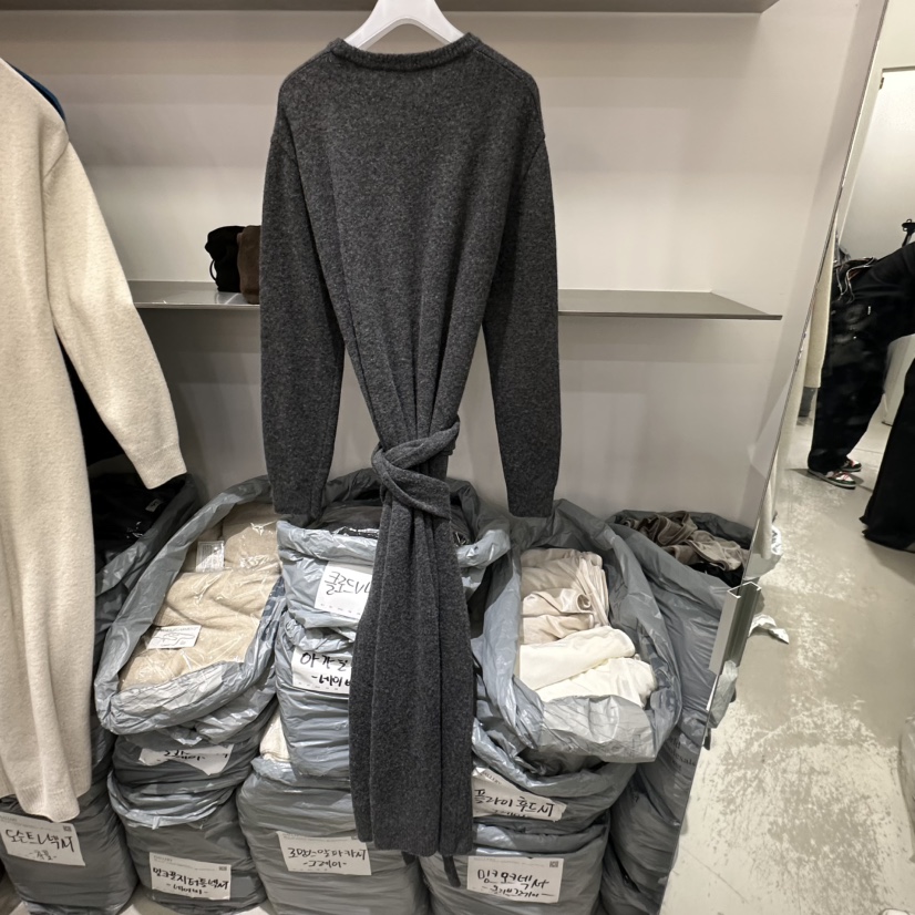 GALLERY-P東大門㊣實拍女裝新品人氣真品推薦職業連衣裙羊絨GALLERY-P連衣裙