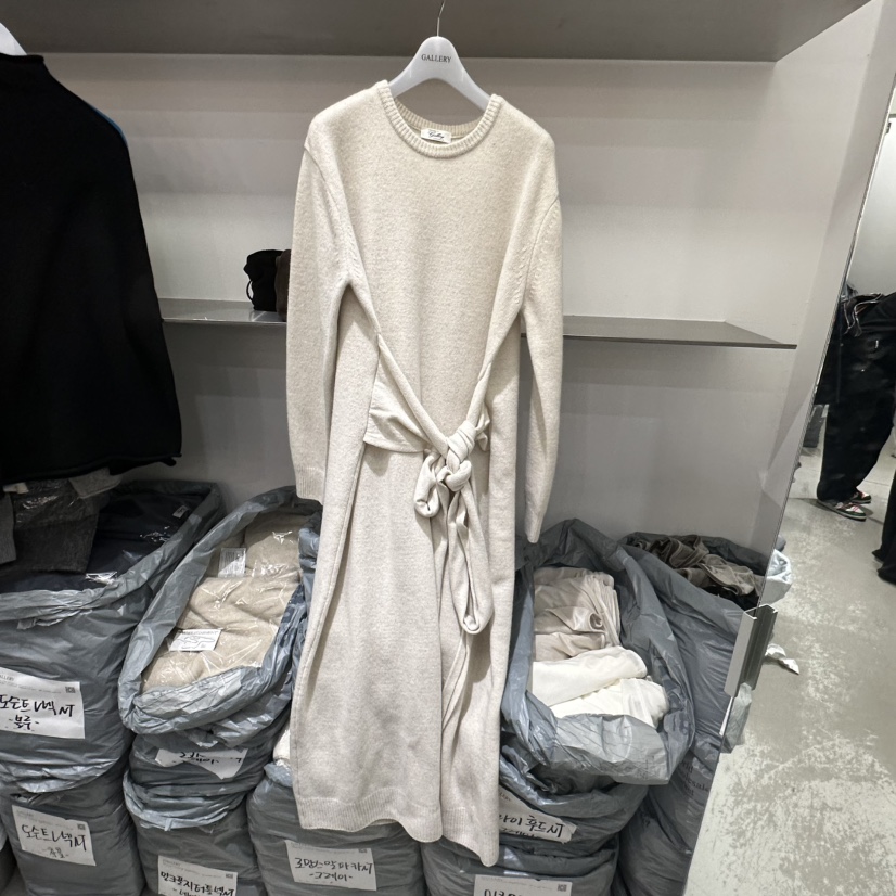 GALLERY-P東大門㊣實拍女裝新品人氣真品推薦職業連衣裙羊絨GALLERY-P連衣裙圖色3