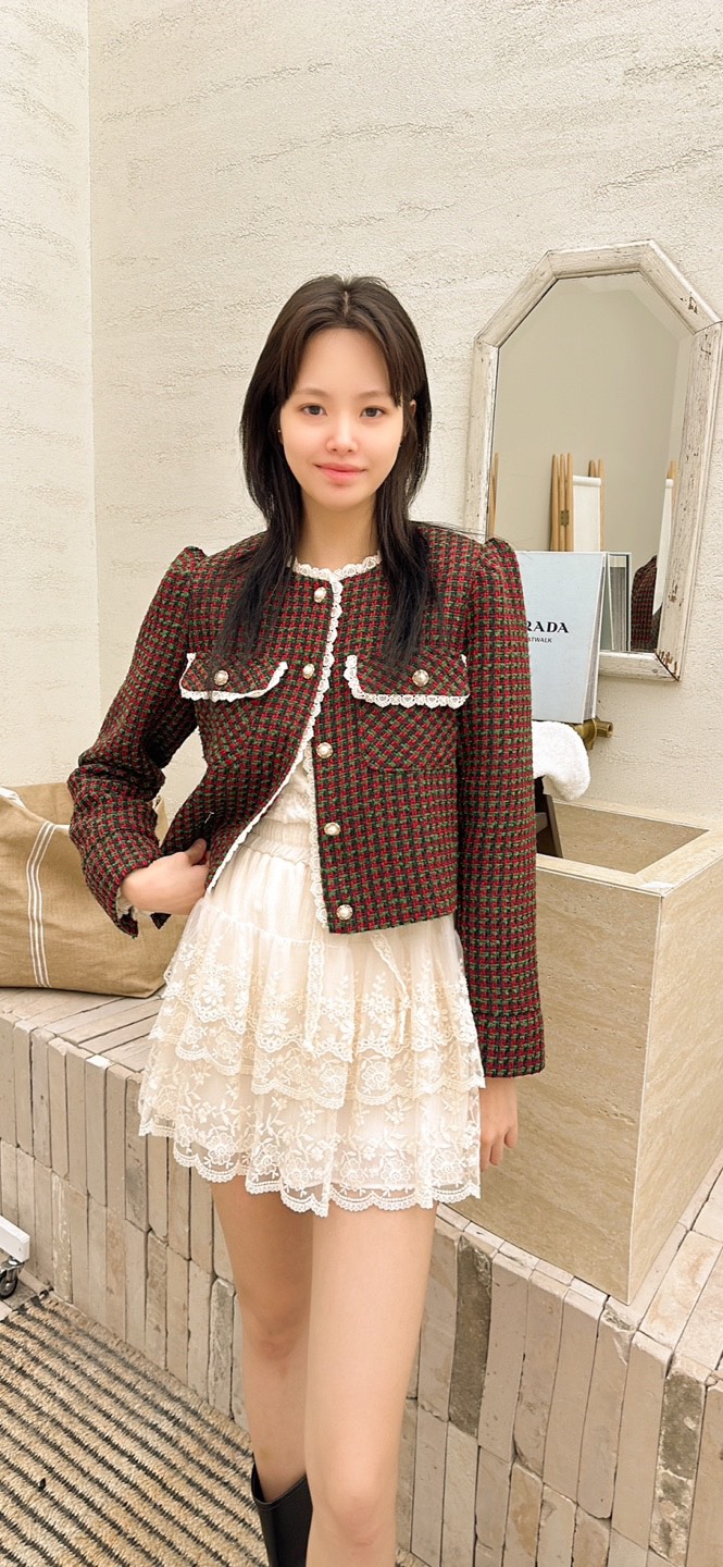 YARD東大門㊣代購女裝新款休閑時尚熱賣25秋冬職業真品夾克YARD夾克