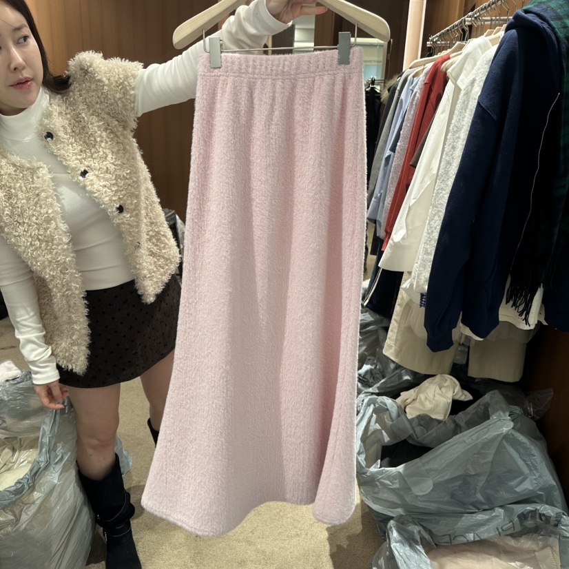 REPERTORY東大門㊣代購女士新品25秋冬人氣休閑時尚熱賣長裙REPERTORY長裙