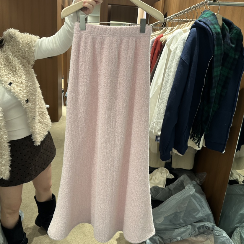 REPERTORY東大門㊣代購女士新品25秋冬人氣休閑時尚熱賣長裙REPERTORY長裙圖色1