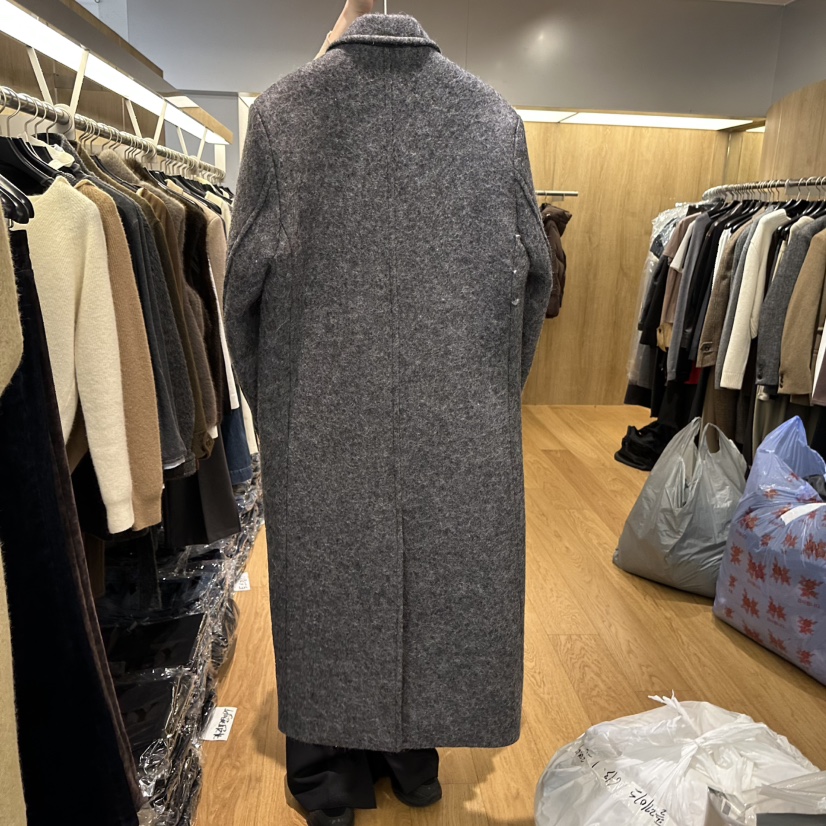 LEFANCY韓國代購㊣女士新品職業熱賣25秋冬時尚休閑中長款大衣LEFANCY中長款大衣