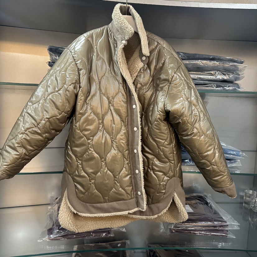 AIME HOPE MAKE東大門㊣直郵女士新款時尚短款棉服里外穿保暖AIME HOPE MAKE短款棉服圖色2