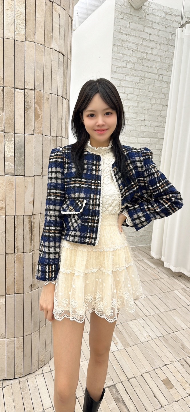 YARD韓國代購㊣女裝新款推薦休閑職業真品25秋冬時尚夾克羊毛YARD夾克