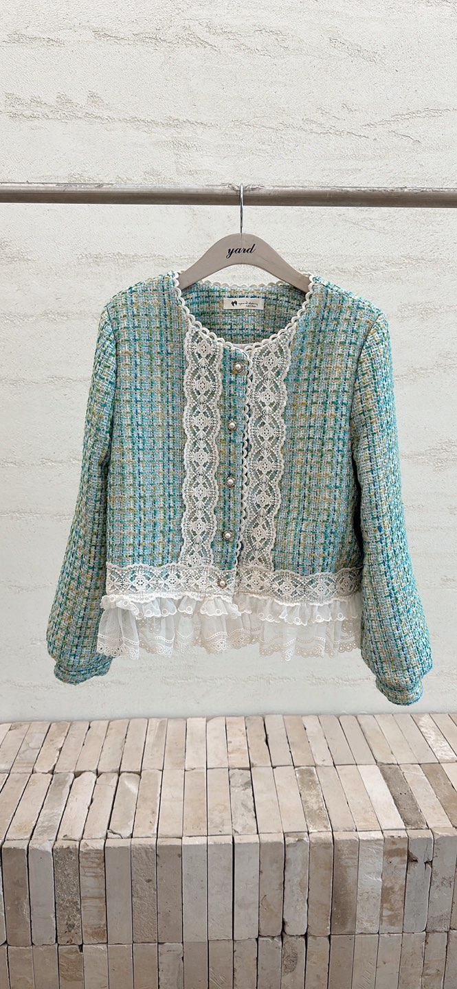 YARD東大門㊣實拍女士新品熱賣推薦人氣時尚休閑25秋冬夾克刺繡YARD夾克圖色1