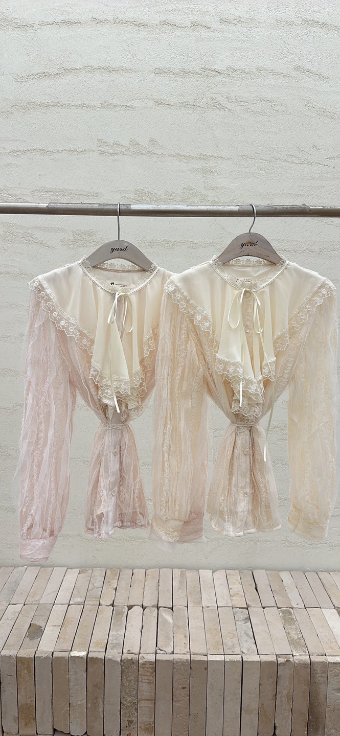 YARD東大門㊣直郵女士新品推薦休閑時尚真品人氣襯衫蕾絲衫YARD襯衫/蕾絲衫