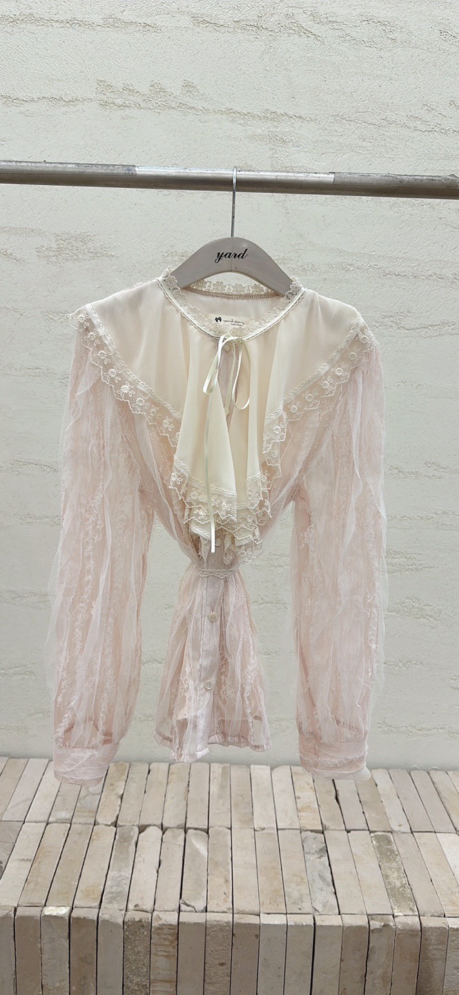 YARD東大門㊣直郵女士新品推薦休閑時尚真品人氣襯衫蕾絲衫YARD襯衫/蕾絲衫圖色2