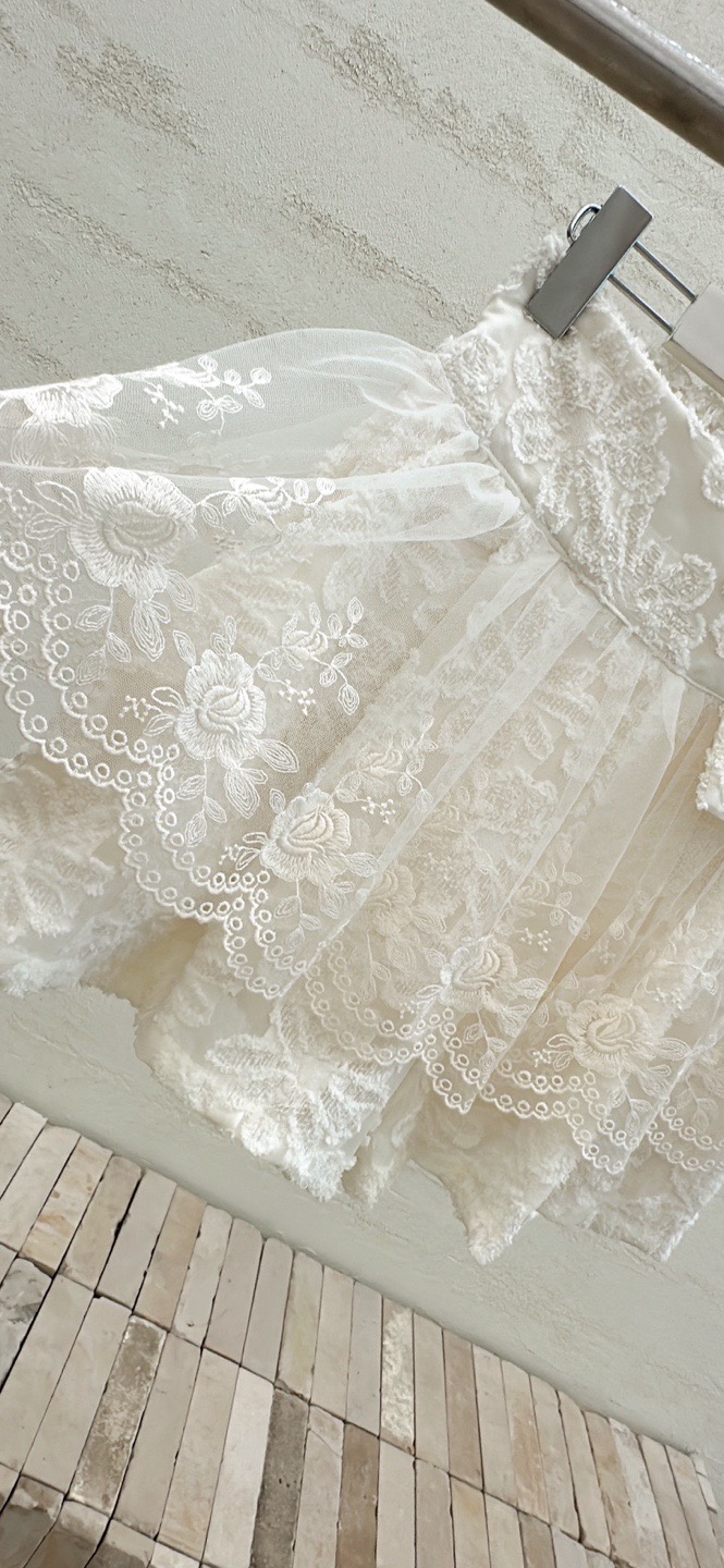 YARD東大門㊣代購女士新品熱賣職業推薦人氣短褲口袋刺繡雪紡YARD短褲