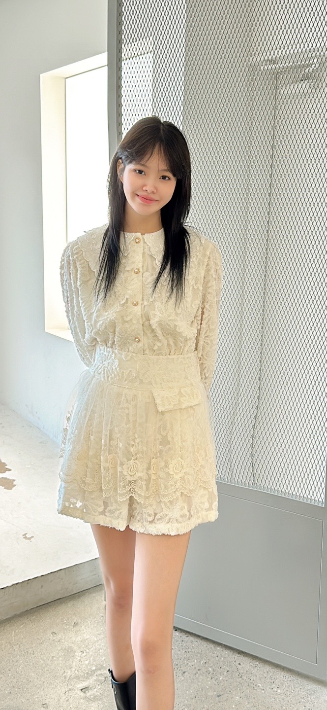 YARD東大門㊣代購女士新品熱賣職業推薦人氣短褲口袋刺繡雪紡YARD短褲圖色2