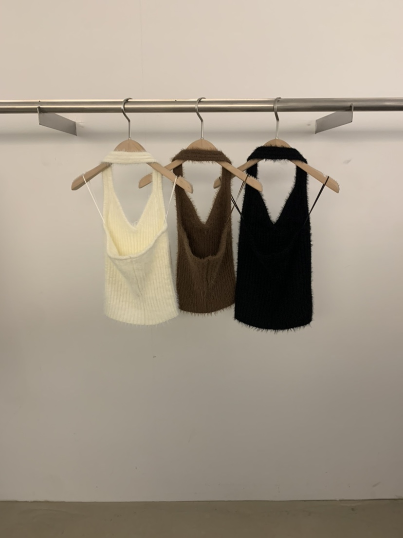 UNDER KEY東大門㊣直郵女裝新品推薦休閑25秋冬時尚吊帶背心UNDER KEY吊帶/背心