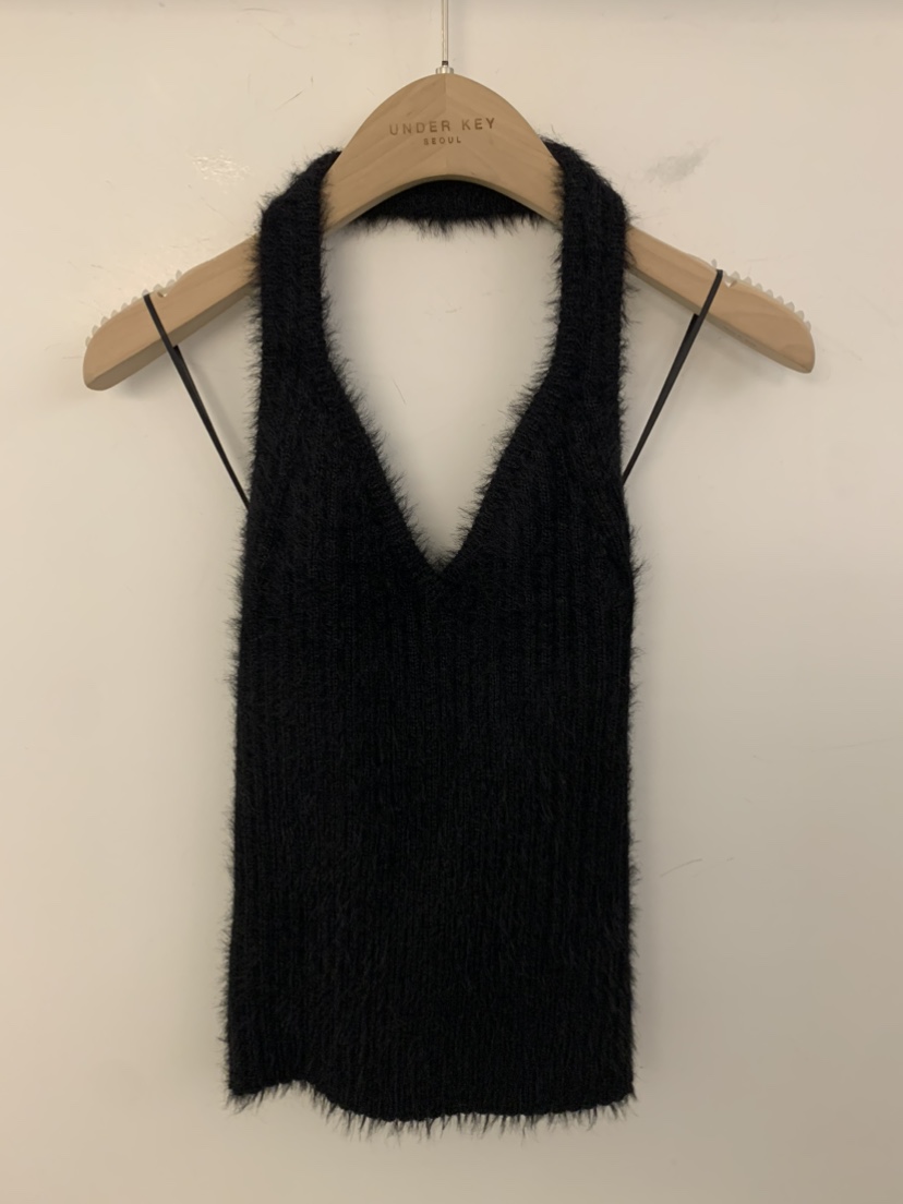 UNDER KEY東大門㊣直郵女裝新品推薦休閑25秋冬時尚吊帶背心UNDER KEY吊帶/背心圖色2