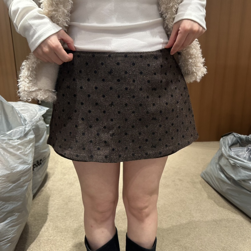 REPERTORY東大門㊣直郵女裝新品25秋冬真品時尚人氣職業裙褲REPERTORY裙褲圖色2棕色