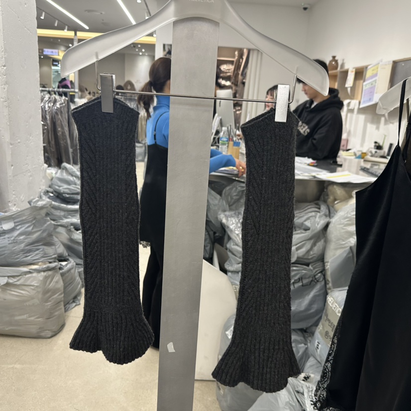 HELVETICA韓國直郵㊣女士新款真品人氣25秋冬職業時尚休閑襪子HELVETICA襪子圖色3墨色