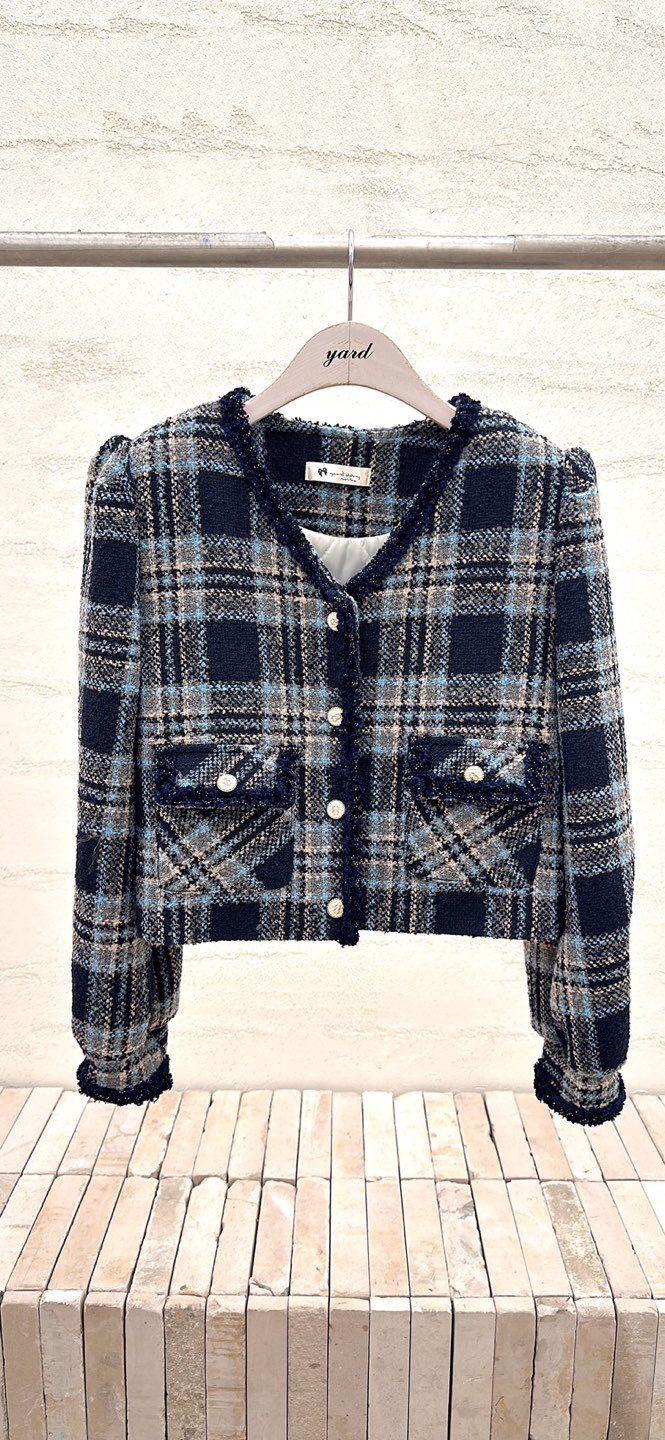 YARD韓國直郵㊣女裝新款25秋冬熱賣人氣推薦休閑職業時尚夾克YARD夾克圖色1