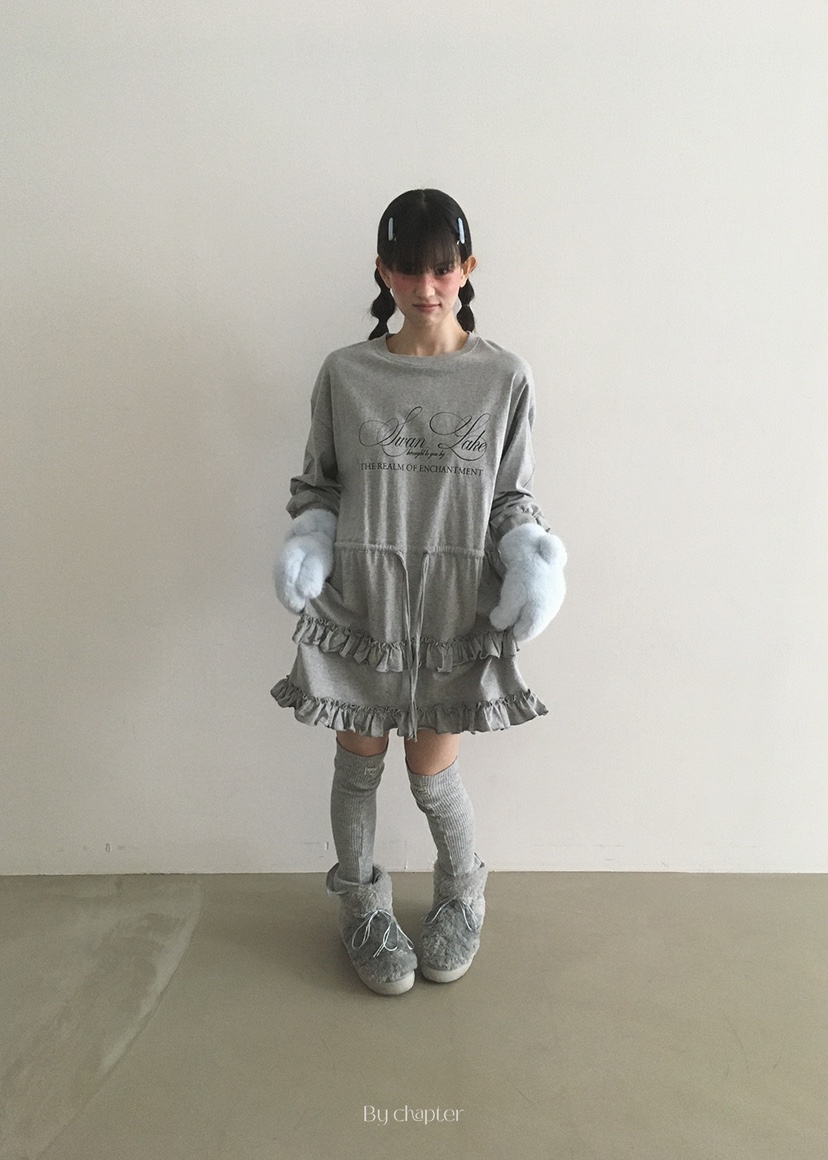 BY CHAPTER東大門㊣代購女士新品25秋冬時尚職業真品連衣裙BY Chapter連衣裙