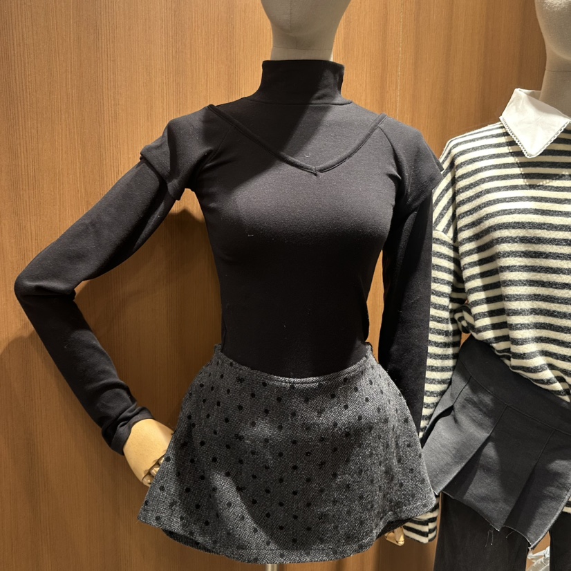 REPERTORY東大門㊣直郵女士新款真品25秋冬休閑長袖T恤假兩件REPERTORY長袖T恤圖色2