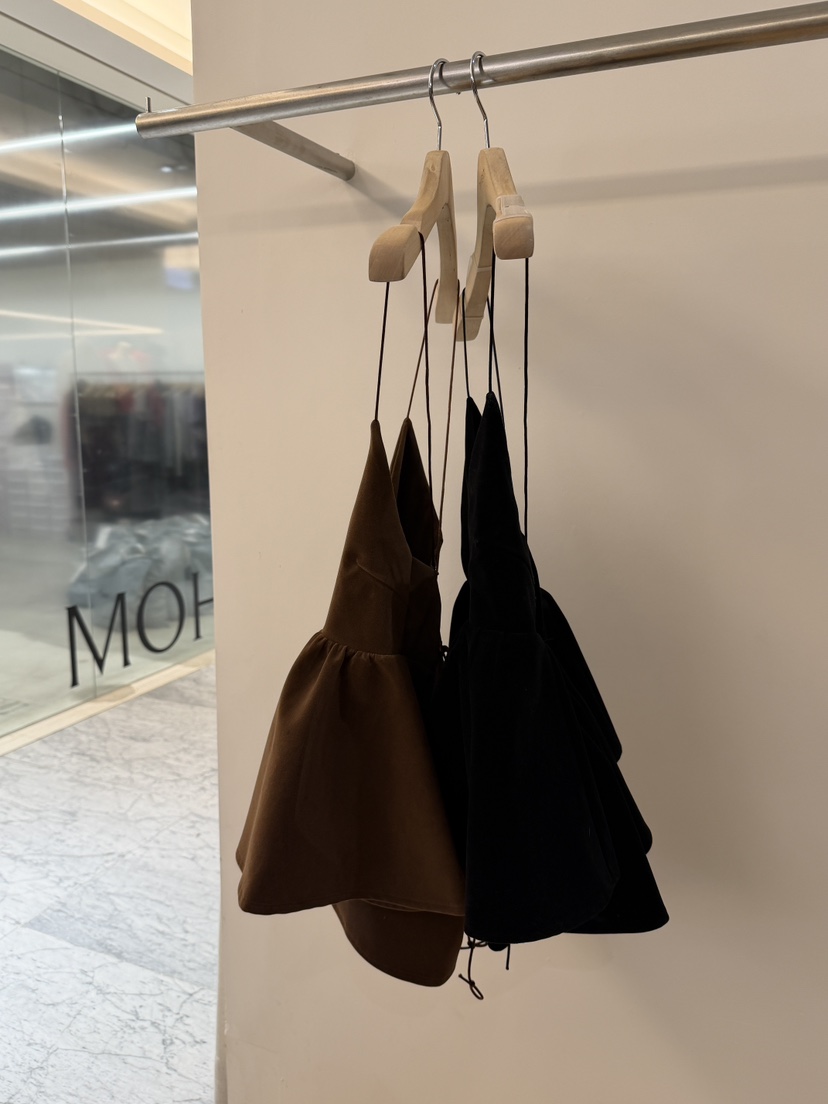 DE VENTI東大門㊣直郵女裝新品真品時尚25秋冬職業連衣裙麂皮DE VENTI連衣裙