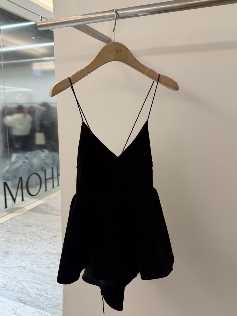 DE VENTI東大門㊣直郵女裝新品真品時尚25秋冬職業連衣裙麂皮DE VENTI連衣裙圖色2