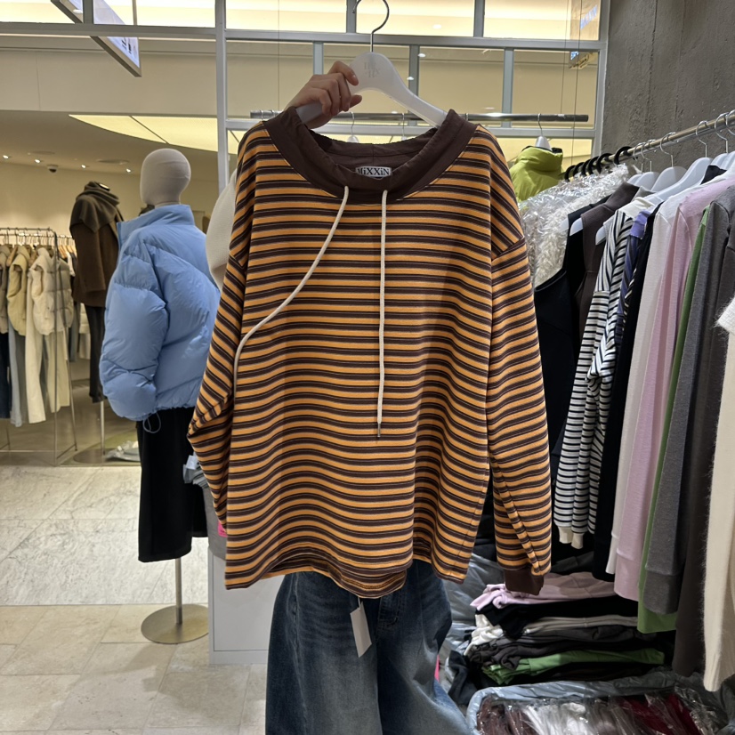 MIXXIN韓國直郵㊣女裝新款休閑25秋冬時尚真品熱賣推薦衛衣MIXXIN衛衣圖色2
