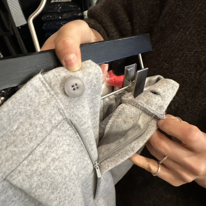 ELF-L東大門㊣實拍女裝新款時尚熱賣職業人氣25秋冬休閑褲羊毛PROJECT ELF/ELF-L休閑褲