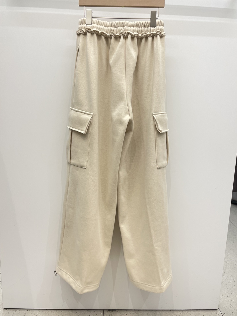 NYLON韓國代購㊣女士新品熱賣真品25秋冬休閑褲工裝褲加絨抓絨NYLON休閑褲