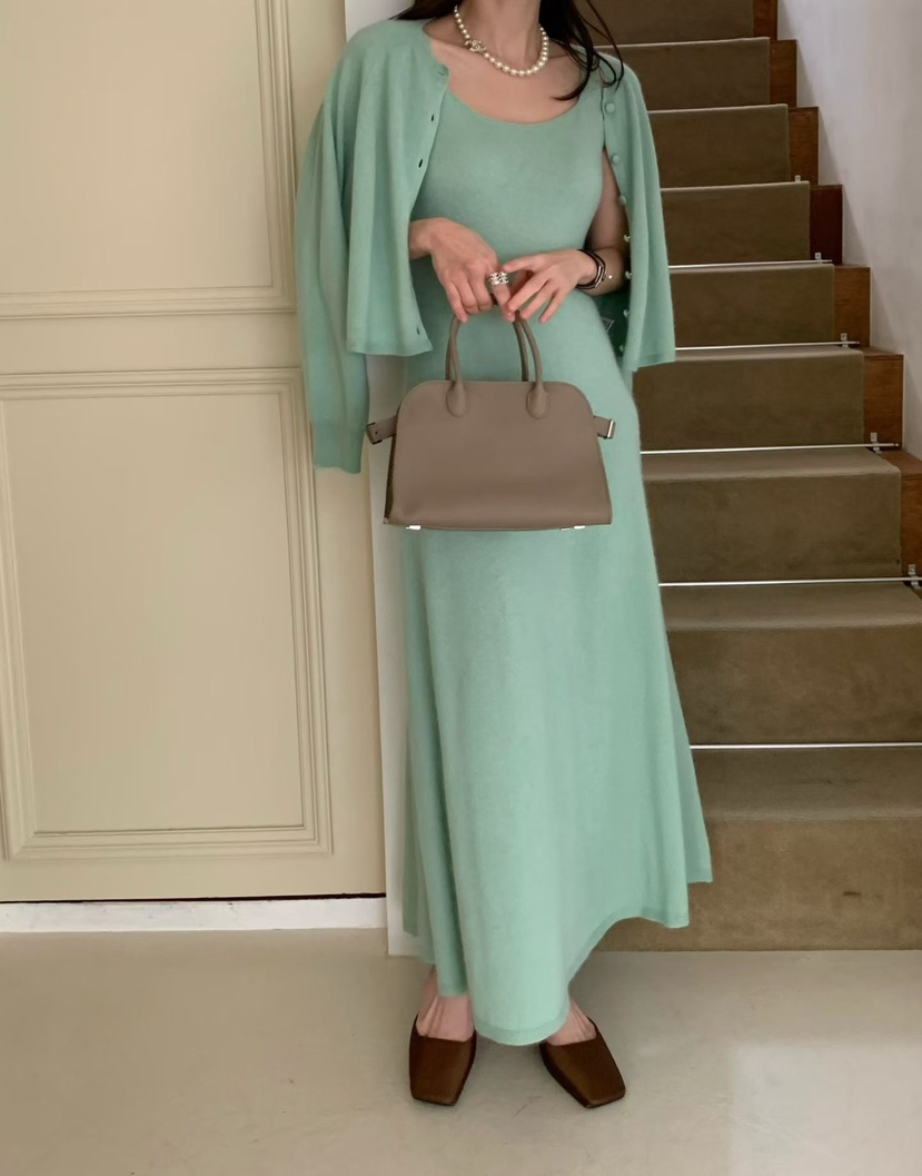 PRIVIE韓國直郵㊣女士新品時尚休閑25秋冬真品人氣熱賣連衣裙PRIVIE連衣裙