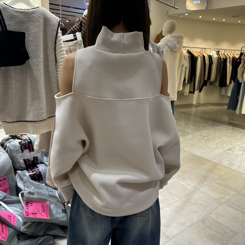 MIXXIN韓國直郵㊣女裝新款人氣推薦時尚熱賣真品衛衣加絨高領MIXXIN衛衣