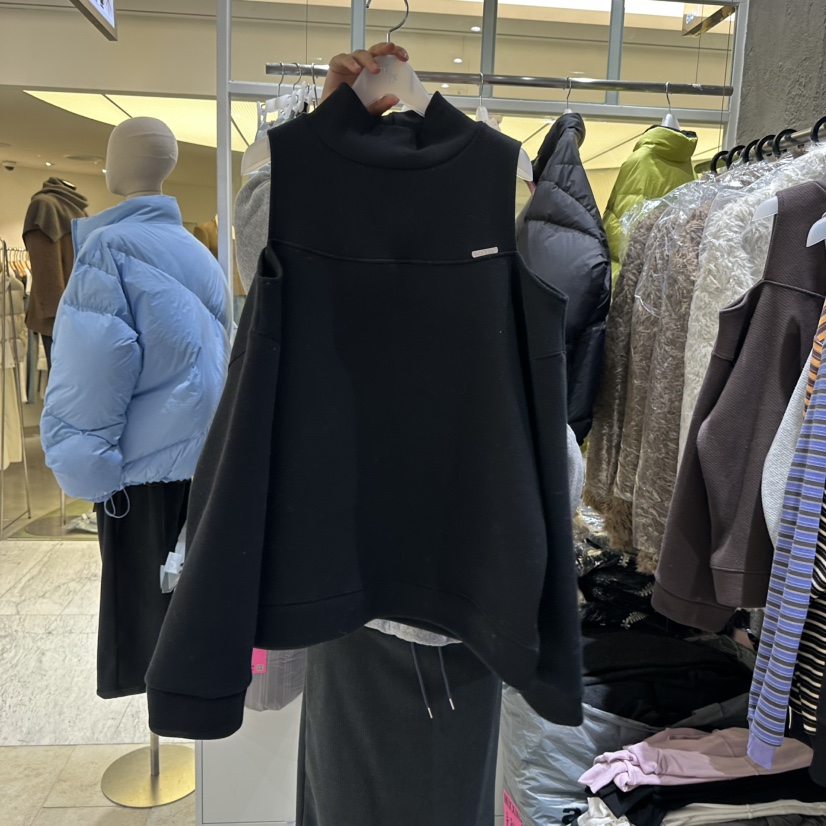 MIXXIN韓國直郵㊣女裝新款人氣推薦時尚熱賣真品衛衣加絨高領MIXXIN衛衣圖色4