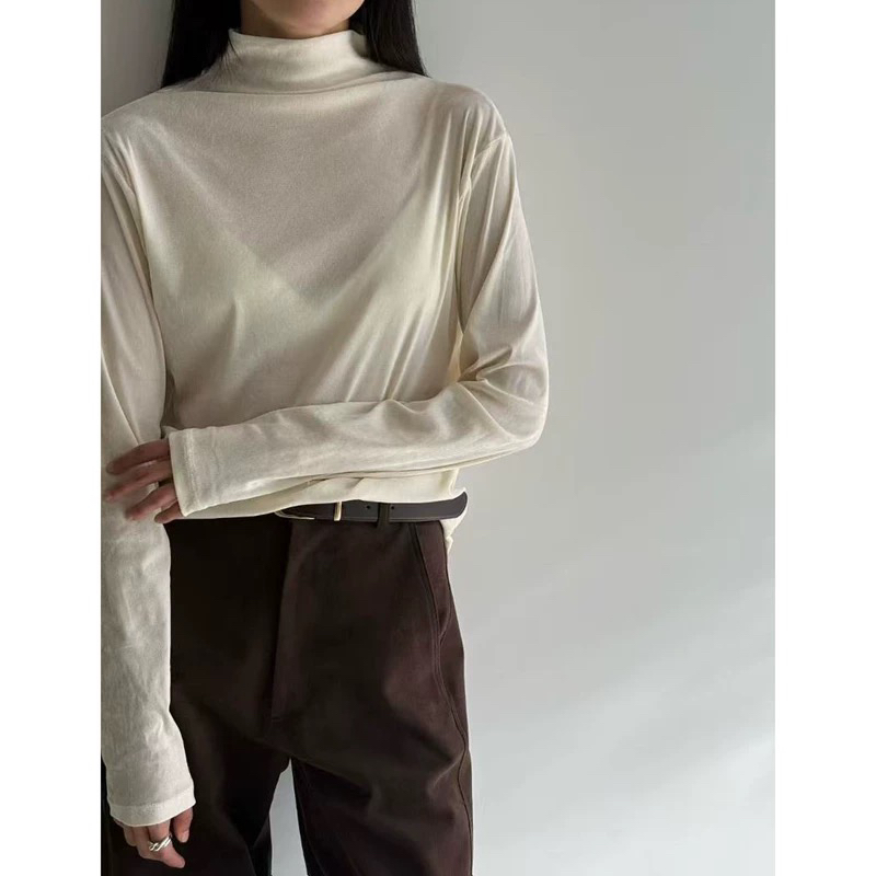 AMY GRACE韓國直郵㊣女士新品休閑推薦時尚25秋冬人氣長袖T恤AMY GRACE長袖T恤圖色2