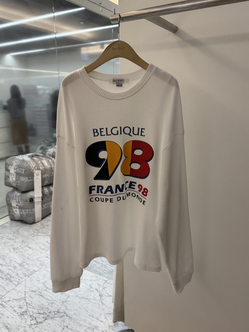 DE VENTI韓國代購㊣女裝新款職業休閑25秋冬推薦人氣長袖T恤DE VENTI長袖T恤圖色1