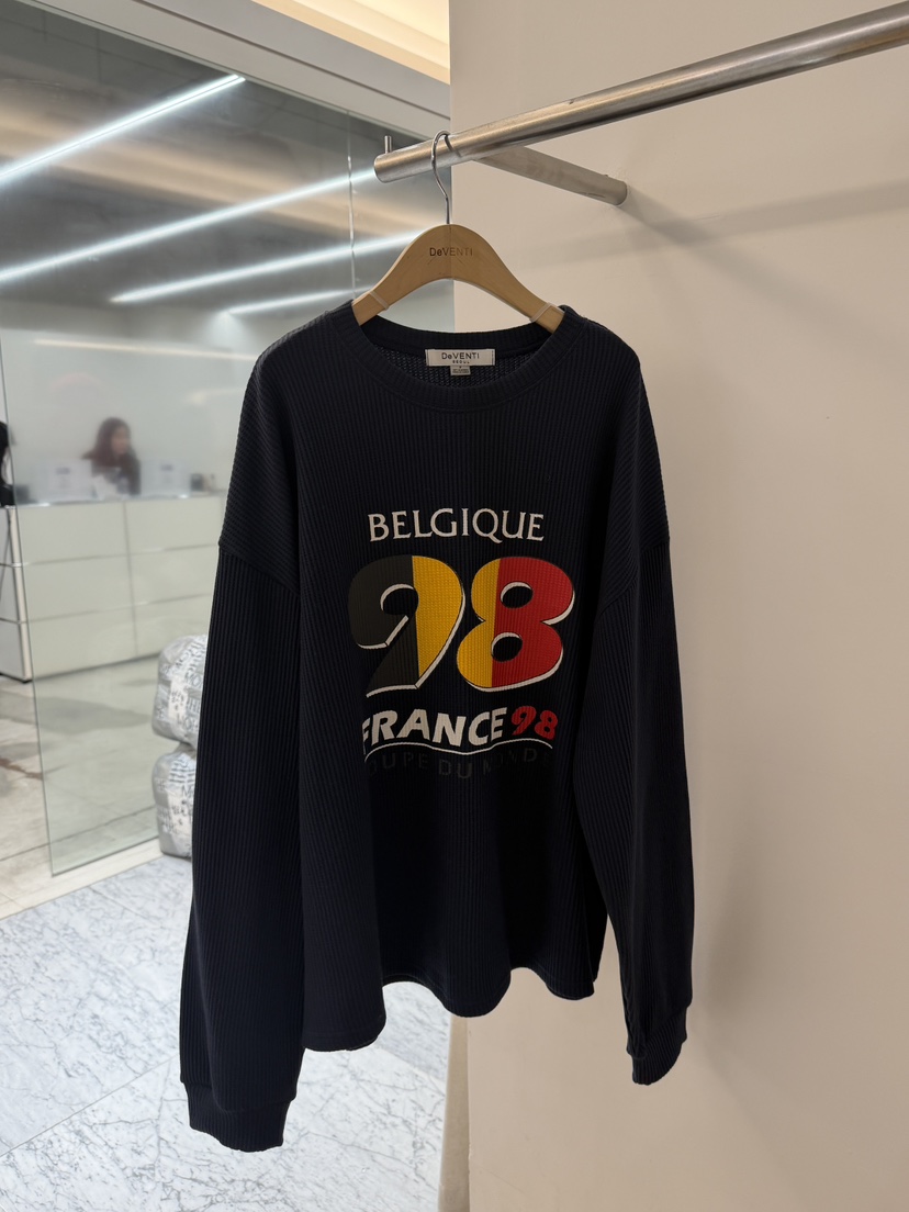 DE VENTI韓國代購㊣女裝新款職業休閑25秋冬推薦人氣長袖T恤DE VENTI長袖T恤圖色2