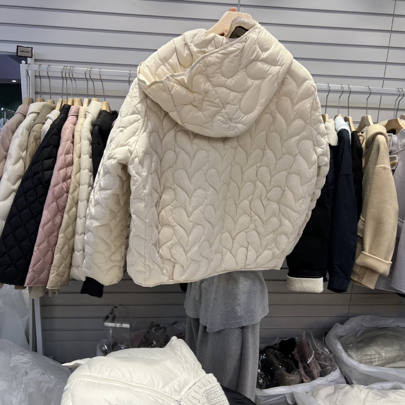 SIMPLE PARK/WMSTORY東大門㊣代購女士新款休閑短款羽絨服絨SIMPLE PARK/WMSTORY短款羽絨服