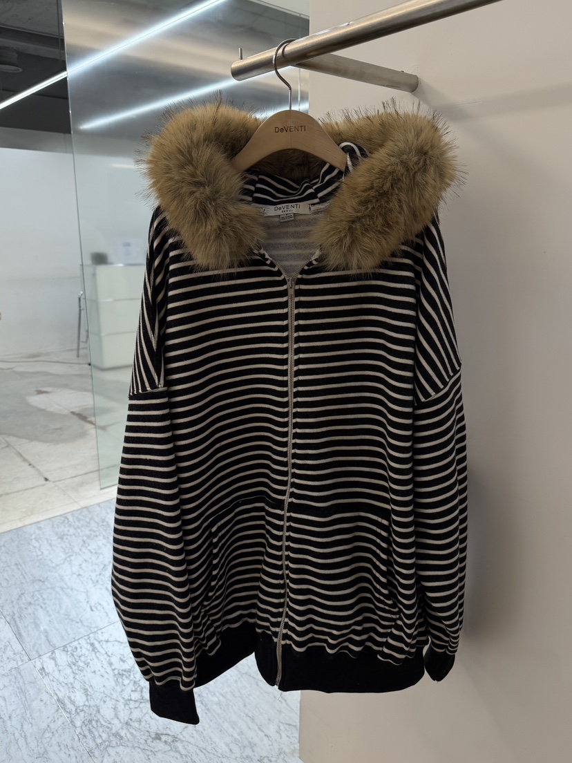 DE VENTI韓國直郵㊣女士新品人氣推薦真品休閑熱賣夾克連帽衫DE VENTI夾克圖色2