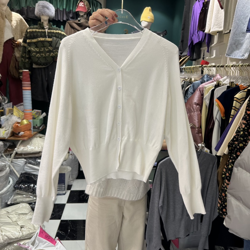 3COLOR東大門㊣代購女士新款休閑針織衫Three color針織衫圖色2