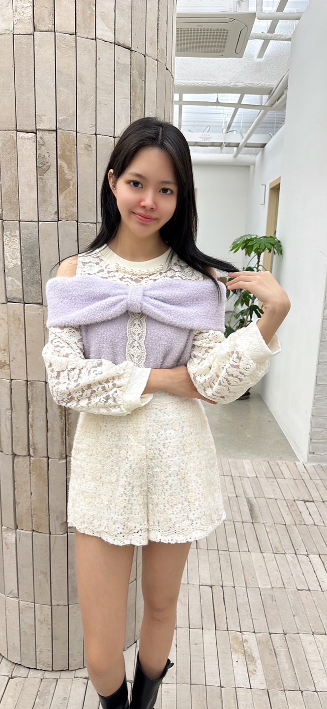 YARD韓國直郵㊣女裝新款25秋冬真品職業推薦人氣襯衫蕾絲衫YARD襯衫/蕾絲衫