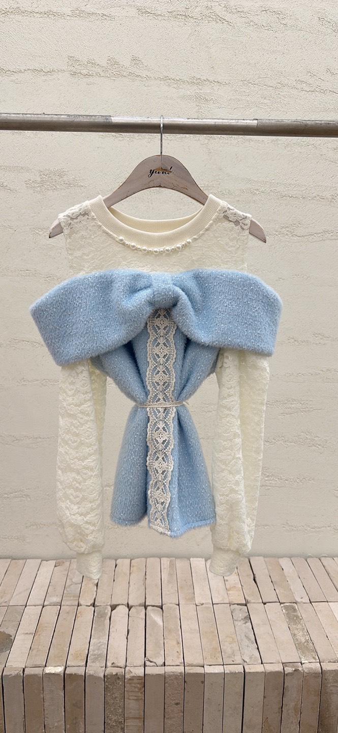 YARD韓國直郵㊣女裝新款25秋冬真品職業推薦人氣襯衫蕾絲衫YARD襯衫/蕾絲衫圖色2