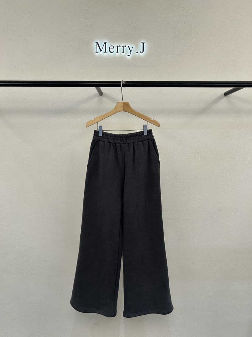 MERRY-J韓國代購㊣女士新品真品時尚人氣25秋冬熱賣休閑褲MERRY-J休閑褲圖色3